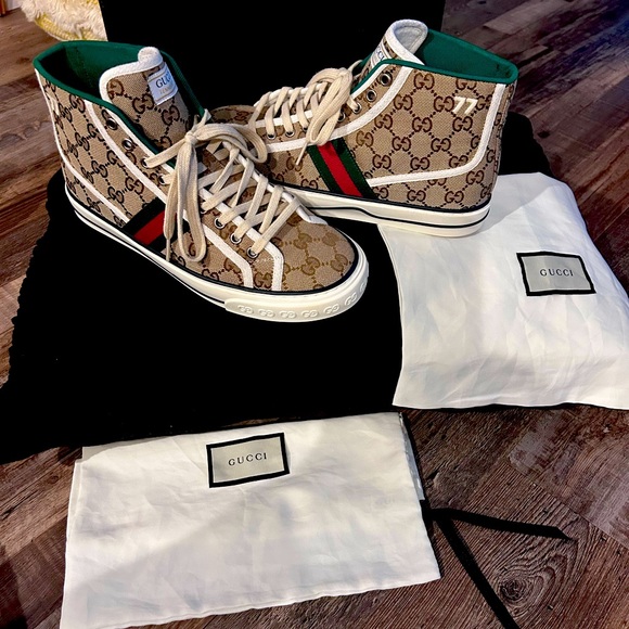 1977 high top Gucci sneakers - Picture 1 of 6
